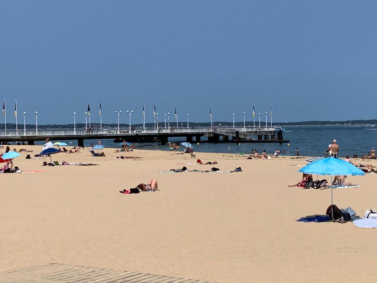 Le Studio De La Plage Centrale Arcachon Exterior foto